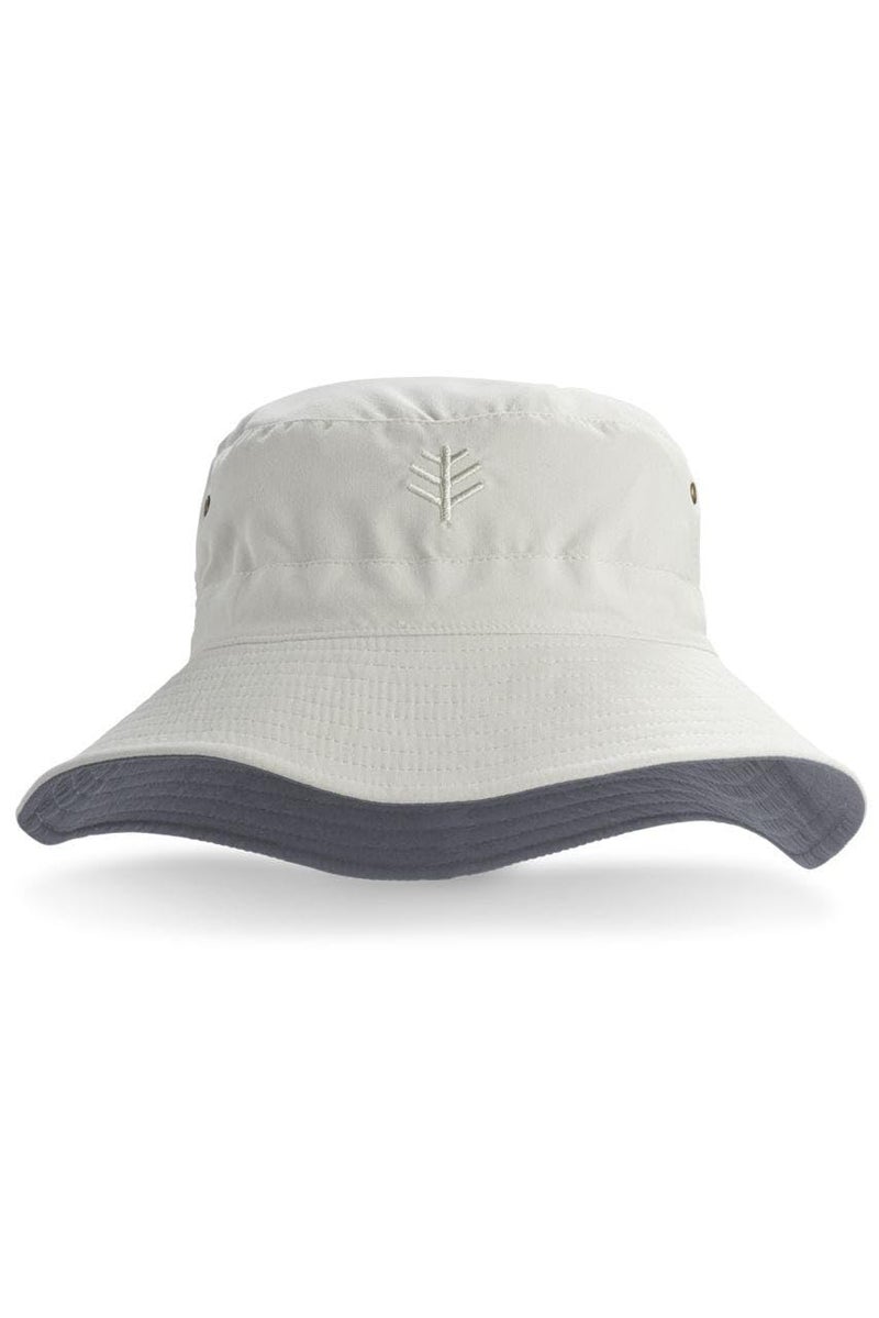 Coolibar Reversible Bucket Hat - UPF 50+ Sun Protection - Landon in Stone/Carbon - Image 2